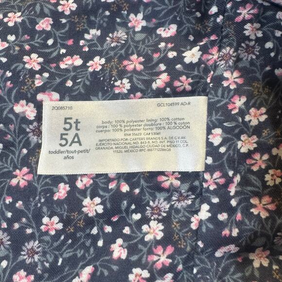 OshKosh B'gosh Toddler Girl 5T Mauve Vest - Picture 3 of 4